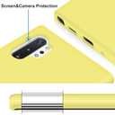 E Segoi Shockproof Designed for Samsung Galaxy Note 10 Plus Case 6.8inch Shockproof and Scratch-Resistant [2.0mm] Slim Fit Flexible Soft TPU Cover Galaxy Note10+ (Yellow)