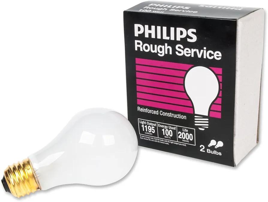 PHILIPS LED 100W A19 DL 2PK BULBS