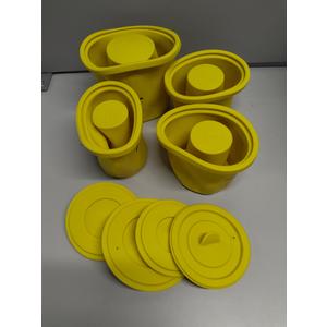 DanzeyGreen Ice Mold Cube Tray for 40oz 30oz 20oz Stanley Tumbler Cup,Set of 4 Easy Demolding BPA Free Silicone Ice Cube Makers for Water Bottles,Whiskey,Cocktails,Coffee,and More Drinks