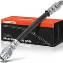 A-Premium Rear Driver or Passenger Outer Side Brake Hydraulic Hose Compatible with Select Fiat Models - 500L 2014 2015 2016 2017 - Replace# 68201325AA