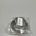 2 Pieces Windshield Rubber Seal Windshield Trim Stripping, Car Weather Stripping, Waterproof Rubber Edge Trim, 22 Ft T Shape Sealing Strip Universal for Car Front Rear Windshield