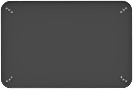 Silicone pet Diaper Pads, Waterproof and Easy to Clean, cat and Dog Diaper Pads (922 * 642mm [Black])