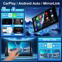 Leadfan Car Radio for Toyota RAV4 2006-2012 Stereo Replacement with Wireless Carplay Android Auto 9'' Touchscreen Bluetooth WiFi GPS Navigation SWC MirrorLink Backup Camera Compatible with JBL Audio