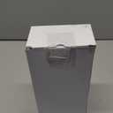 Syhood 9.5 Inch Jumbo Jewel Ornament Large Jewel Ornaments for Christmas Tree Acrylic Glitter Christmas Gem Hanging Decorations for Xmas Wedding Holiday Party Decor(Dark Blue, Rectangle)