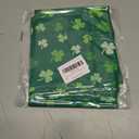 XCHI Green Shamrocks St. Patrick's Day Tablecloth Rectangle Table Cloth Washable Table Covers for Indoor Dining Home Party Decorations 60x120 Inch