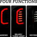 KEWISAUTO Smoked Full LED Taillight Rear Brake Stop Light for Chevy Silverado 1500 2500HD 3500HD 2014-2019, GMC Sierra 3500HD Dually 2015-2019, Only fit Models without Factory LED Tail Light (2PCS)