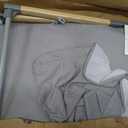 Boppy Portable Baby Bassinet - Lightweight, Low, Fold-Flat Travel Bassinet with Mesh Sides, Anti-Tilt, 2 Custom Fitted Mattress Covers & No Assembly - Gray Pickup Sticks, 1 count
