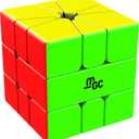 CuberShop MGC SQ1 Magnetic Square One Stickerless Speed Cube, YJ Shaped Professional SQ-1 Magic Puzzle, MGC Series Alien Brain Teaser Toy, YJ Cube MGCSQ1, (2.2x2.13x2.13 inches)