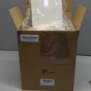 Panitay 126 Pcs Baby Shower DIY Bodysuit Set Bib 25 Blank White Newborn Bodysuit 25 Stencils 24 Marker 1 Sign 50 Pins(Bear)