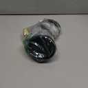 Keepro Polyurethane Recoil Air Hose, 1/4 Inch ID By 10 Feet Long Air Compressor Hose with 1/4" Repairable Solid Brass Industrial Quick Coupler and Plug, 145 PSI Maximum Pressure, Black