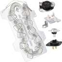 DV42H5200EW/A3 DV48H7400EW/A2 DVE45R6100C/A3 Heating Element Fit for Samsung Dryer DV42H5000EW/A3 DV45H7000EW/A2 DVE50R5400V/A3 DVE50M7450W/A3 DV210AEW/XAA DV206AES/XAA