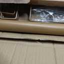 Faux Wood Double Curtain Rods for Windows 24-68 In, Dual Bird Curtain Rod