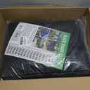 E.share 40%-50% Black Sun Shade Cloth Outdoor - 10Ft X 18Ft Garden Shade Netting with Grommets for Greenhouse, Plant Covers, Patio, Chicken Coop, Barn & Kennel