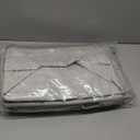 Honey Can Do Set of 2 Collapsible Fabric Laundry Basket Hampers With Handles HMP-09863 Grey