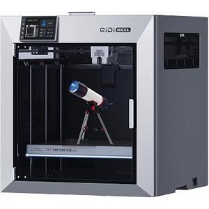 QIDI Max4 3D Printer, 390×390×340mm Large Build Volume, 65℃ Heated Chamber | 370℃ nozzle, dual Z lead screws, max 800mm/s high speed, auto-leveling, AI camera, Polar Cooler optional, multi-materials