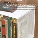 2 Cube Organizer Bookshelves DIY Variable Stackable Cube Storage Organizer for Kid Bedroom,Living Room,Small Bookshelf White