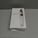 2026 Pore Vacuum, USB Rechargeable Blackhead Remover Vacuum, 3 Levels Adjustable Pore Vacuum Blackhead Remover, with 5 Suction Power, 6 Probes, Face Vacuum Pore Cleanser for Women & Men-White