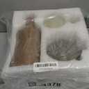 Vase Set of 3 | Ceramic Neutral Vases Home Decor | Rustic Flower Pottery Vases Modern Farmhouse Vase for Table Entryway Mantel Centerpiece Bookshelf Living Room Bathroom Bedroom - Brown Large