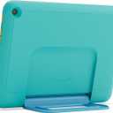 Amazon Kid-Friendly Case for Fire HD 8 tablet (Only compatible with 12th generation tablet), Hello Teal