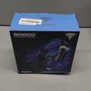 BENGOO G9000 Stereo Gaming Headset for PS4 PC Xbox One PS5 Controller, Noise Cancelling Over Ear Headphones with Mic, LED Light, 7.1 Surround Sound, Soft Memory Earmuffs for Nintendo Xbox Series X|S (Blue)