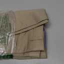 Haggar Men's Premium No Iron Khaki Straight Fit Flat Front Casual Pant (Beige, S)