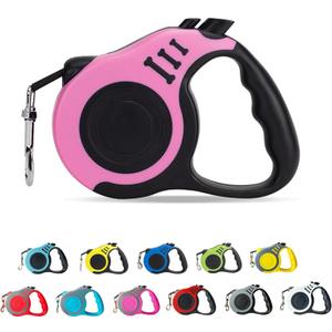 Retractable Dog Leash Automatic Telescopic Tractor Dog Tape, Pet Tape 10/16 FT Durable and Convenient, with Non-Slip Handle, Suitable for Small and Medium-Sized Dogs
