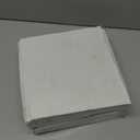 FLOWERCAT 60PCS White Plastic Plates - Heavy Duty White Disposable Plates for New Year Party/Wedding -serve for 30 guests Include 30PCS 10.25" & 30PCS 7.5" Plates for Party