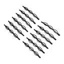 12 Pcs Vintage Hair Pins Mini Black Bobby Pins Fashion BB Clip Invisible Bangs Clip Small Bobby Pins for Women and Girls Decorative Wedding Dainty Accessories Headwear Hair Accessories,Hair Pins