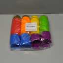 SpringFlower 3.5 Unfilled Easter Eggs, 36 pcs Colorful Egg Plus 1 Golden Egg, Empty Plastic Eggs Fillable with Candy, Treats, Presents for Toy Basket,Easter Decorations, Toy Egg Basket,Boys & Girls