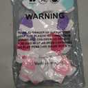 floconssy Girls Socks Ankle Athletic Kids Socks for 4-7 Years Old (S)