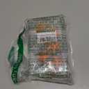 Twofish Home Orange Starfish Shower Curtain Hooks Orange Starfish Anti Rust Shower Curtain Hooks Decorative Resin Orange Starfish Shower Curtain Rings Set of 12