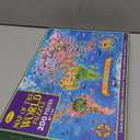 200 Pieces World Map Puzzle for Kids & Adults, World Map Jigsaw Puzzle Floor Puzzles Toddler Geography Educational Toys for Boys and Girls, Globe Atlas Puzzle Maps for Kids Learning Games