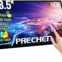 Portable Touchscreen Monitor 18.5 Inch, HDR, 350cd/m², 1920x1080 Touch Display with HDMI USB C, 99% sRGB, Built-in Speakers, Kickstand & VESA,Travel Second Monitor for Laptop PC Phone