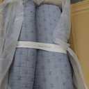 Levtex Home - Cross Stitch Chambray Quilt Set - King Quilt + Two King Pillow Shams - Cross Stitched Pattern - Quilt Size (106x92in.) and Pillow Sham Size (36x20in.) - Reversible - Cotton Fabric