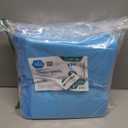 MED PRIDE Disposable Chux Pads 23in X 36in, Super Absorbent Bed Pads for Incontinence, Underpads for Adults, Kids, Pets (50 Count (Pack of 1) Blue/White)