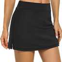 LouKeith Tennis Skirts for Women Golf Athletic Activewear Skorts Mini Summer Workout Running Shorts with Pockets Size S