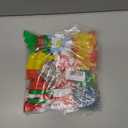 60Pcs Christmas Mini Pop Keychain Fidget Toys Mini Pop Keychain Rainbow Silicone Simple Fidget Toys Fidget Relieve Anxiety Stress Hand Office Desk Toys for Kids Adults