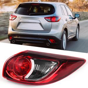 Huray Right Tail Light Fit for Mazda CX-5 2013-2016 Taillight Tail lamp Brake Lamp Replacement for MA2805111, Passenger Side RH Outer