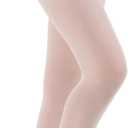 Capezio Girls Hold & Stretch Footed Tight - Girls Tight, Ballet Pink, Large US