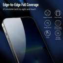 MOCOLL Anti-Spy Screen Protector for iPhone 14 Pro  Privacy Protection, HD Clarity, Scratch Resistant, Easy Installation, Full Coverage