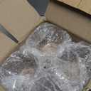 Stemless Martini Glasses, Bar Party Birthday Housewarming Gifts Crystal Clear 8 OZ Set of 4 With Stylish Base Elegant Cocktail Glasses for Martini, Cocktail, Manhattan, Margarita, Cosmopolitan