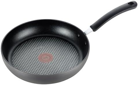 T-fal Ultimate Hard Anodized Nonstick Fry Pan 10.25 Inch Oven Safe 400F Cookware, Pots and Pans, Dishwasher Safe Black