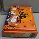 25pcs Halloween Party Favors for Kids Squishy Toy Halloween Prefilled Pumpkin Filler Toys with Bucket Halloween Goodie Bag Stuffers Pinata Stuffer for Kids Prizes Box Bulk Toys