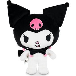 Kuromi Cuddle Pillow Buddy, Kids Bedding Super Soft Plush Kawaii Pillow, (Officially Licensed Product) By Franco Collectibles