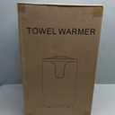 20L Luxury Towel Warmer Gift-Ready Box, Dual Heat, 30/60/90 Min Presets, Stainless Steel Interior, Tip-Over Auto Shut-Off, Includes 12 Fragrance Discs, Perfect Spa Gift for Home & Bathroom (Holiday Version)