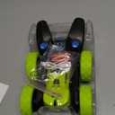 Remote Control Car for Kids Ages 6+, RC Cars Stunt Car Toy 4WD Double Sided 360 Rotating Remote Control with Headlights, Birthday Xmas Gifts for Boys 6 7 8 9 10 11 12 Green