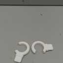 2Sets Large Swag Ceiling Hooks Heavy Duty Swag Hook with Hardware for Hanging Plants Ceiling Installation Cavity Wall Fixing (White)