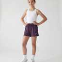 Reebok 4 Pack: Girls’ Dry Fit Athletic Shorts – Volleyball Basketball Soccer Running Sports Shorts Kids Teens Youth, L, (10-12)
