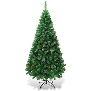 FANTASK Artificial Christmas Tree with Metal Stand, Holiday Christmas Pine Tree for Home, Office, Party Decoration (5 feet) FANTASK Artificial Christmas Tree with Metal Stand, Holiday Christmas Pine Tree for Home, Office, Party Decoration (5 feet)