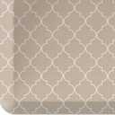GelPro Anti-Fatigue Designer Comfort Kitchen Floor Mat, 20x32, Trellis Khaki Stain Resistant Surface with 3/4 Thick Ergo-Foam Core for Health and Wellness